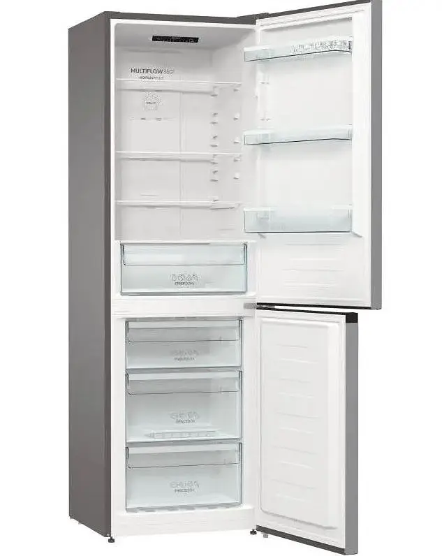 Холодильник Gorenje NRK6191ES4 сірий - фото 2