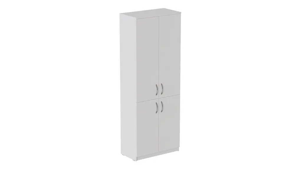 Шафа Анжело Ferrum-decor 5 полиць 4 двері 1900x800x380 ДСП Біла 16 мм (FRD-105055) - фото 3