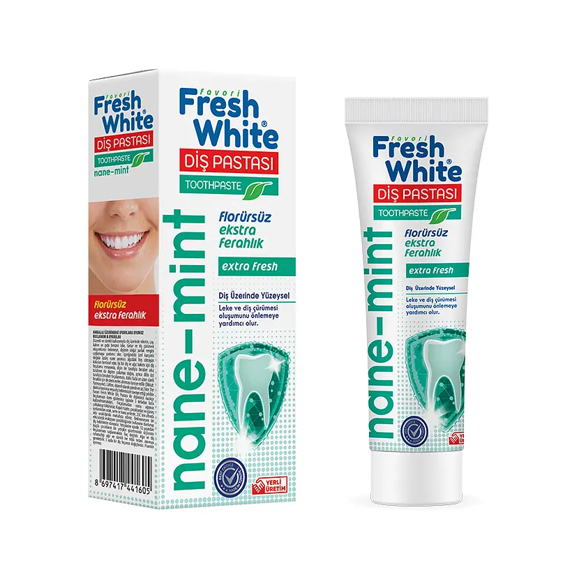 Зубна паста Fresh White Nane Mint Екстра свіжість 90 г