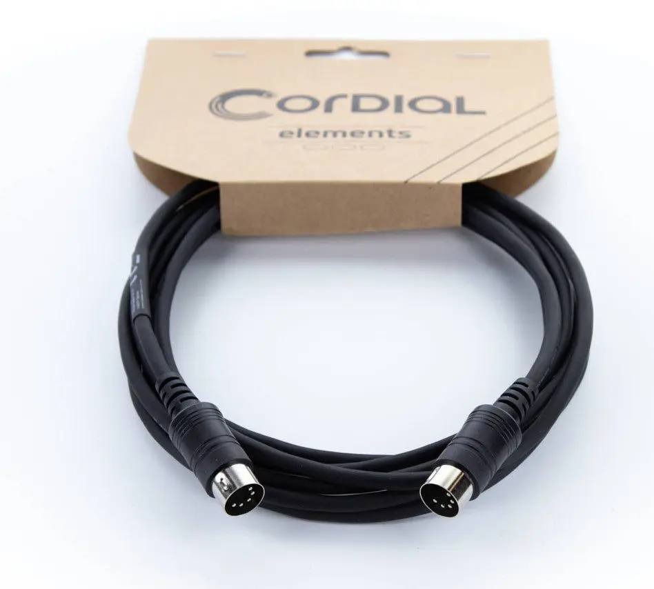 MIDI кабель DIN 5 — DIN 5 3м Cordial ED 3 AA - фото 2