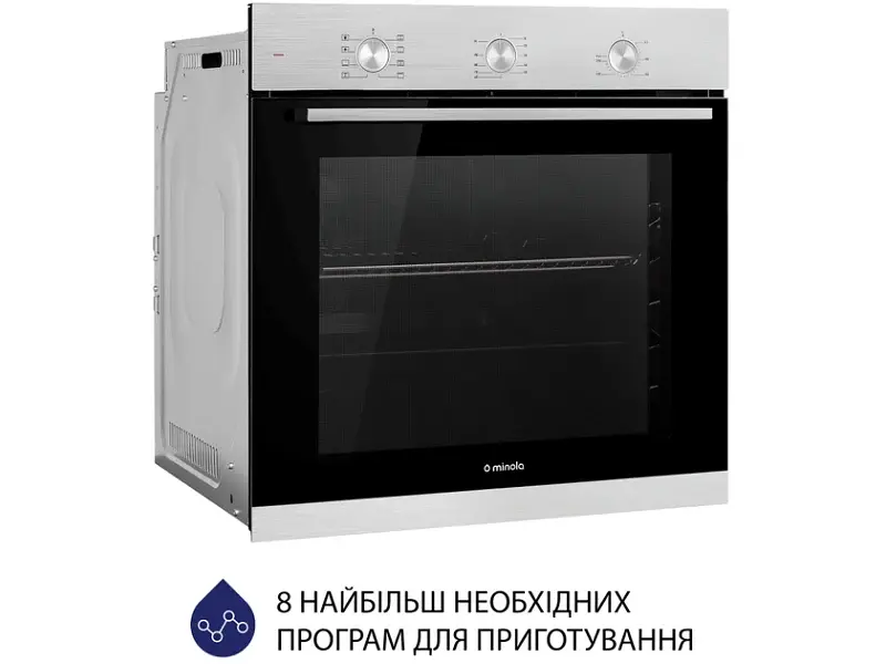 Духовка електрична Minola EO 684 INOX - фото 2
