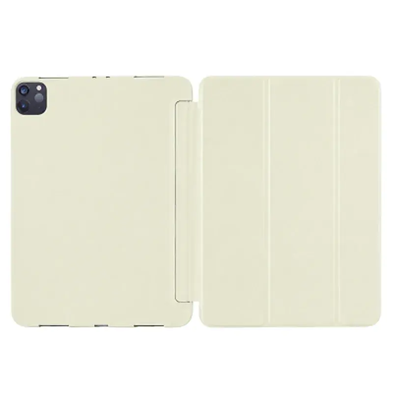 Чохол до планшета BeCover Tri Fold Soft TPU Silicone Apple iPad Pro 11" M5 2025 Beige (715990) - фото 5