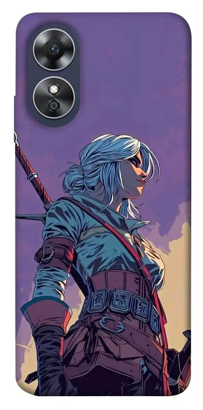 TPU чохол Demsky The witcher ciri для Oppo A17