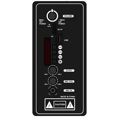 Портативна колонка XPRO GZ-9908 валіза 10Вт USB SD FM радіо Bluetooth 1 мікрофон ДУ (MER-15673) - фото 4