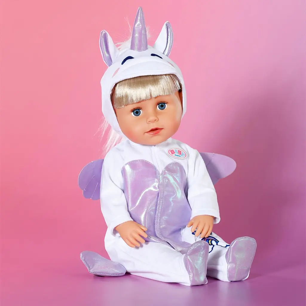 Одяг для ляльки BABY BORN - КОМБІНЕЗОН ЄДИНОРОГА (43 cm) BABY born 838266 - фото 8