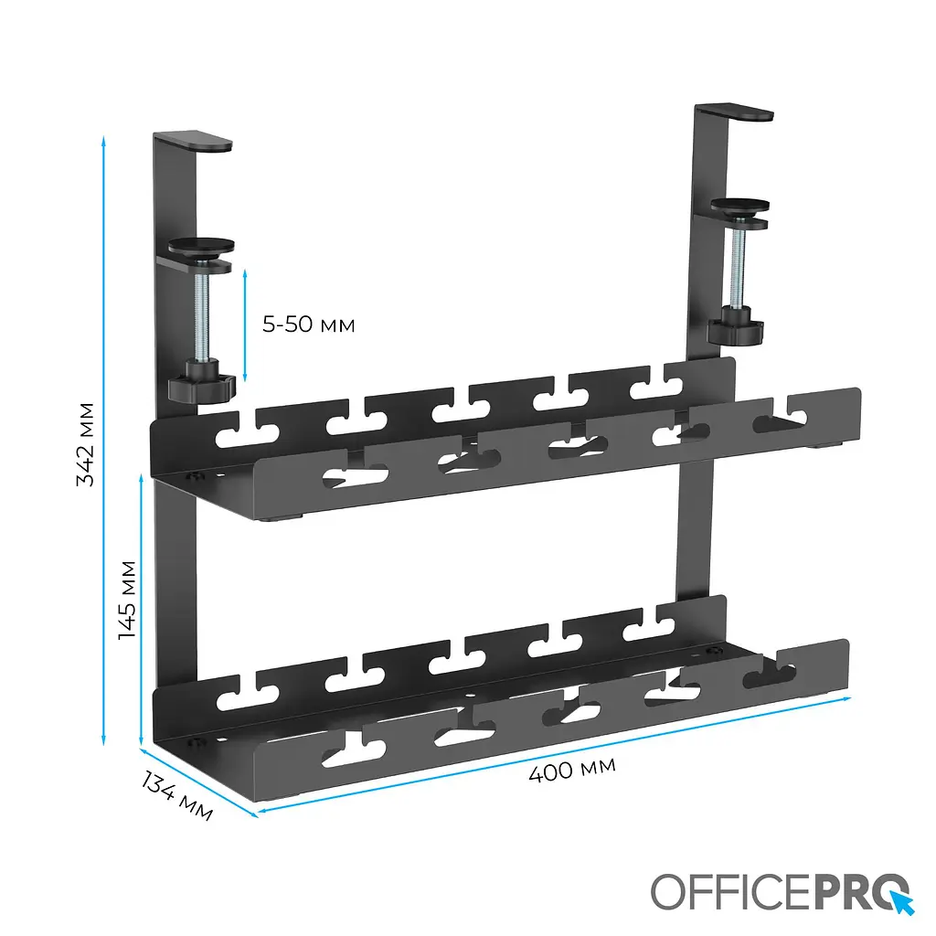 Органайзер для кабелів Officepro CT510B - фото 5