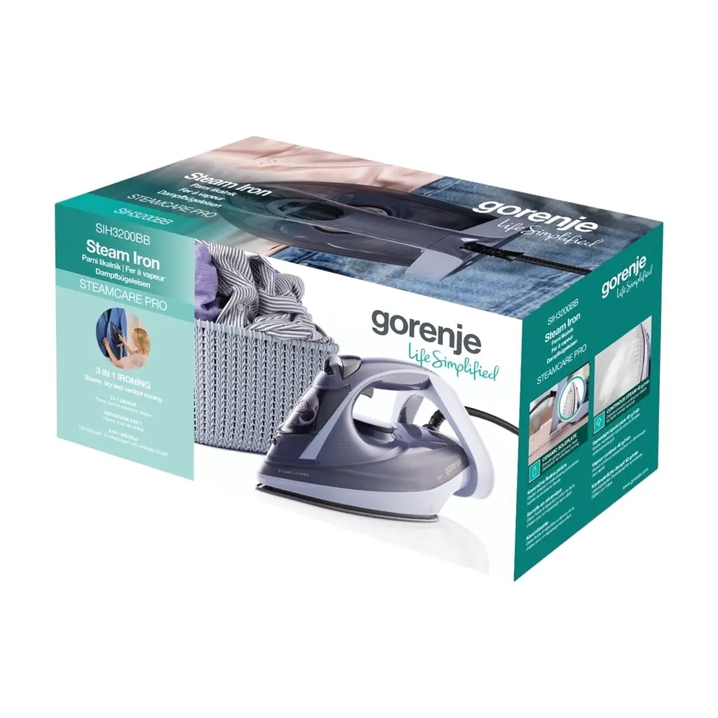 Утюг Gorenje SIH 3200 BB (SIH3200BB) - фото 9