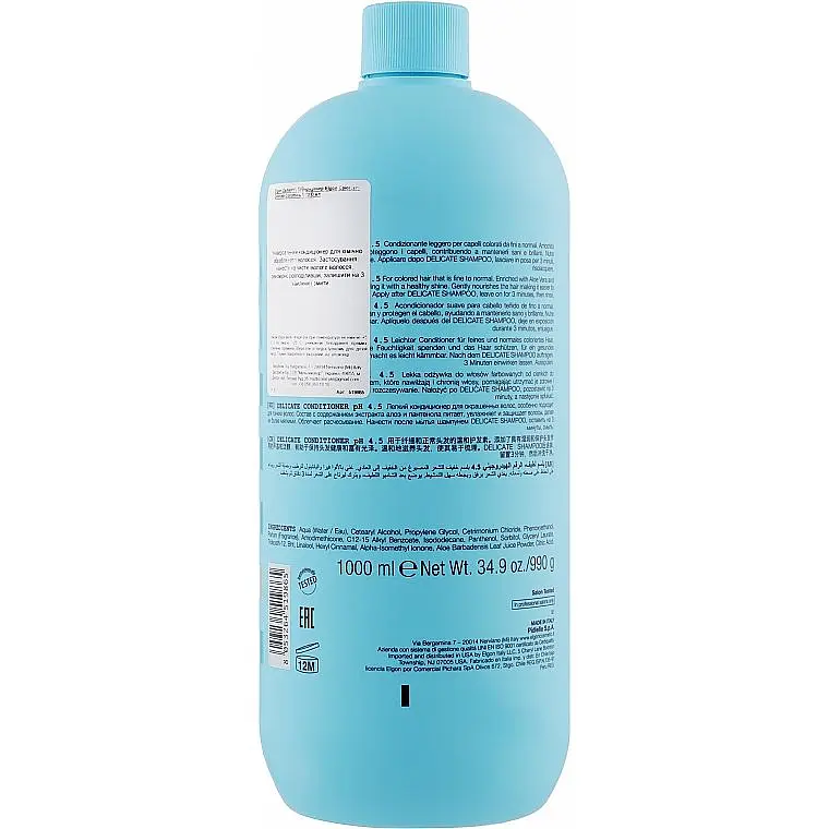 Кондицiонер для волосся Elgon Colorcare Delicate Conditioner делiкатний 1000 мл - фото 2
