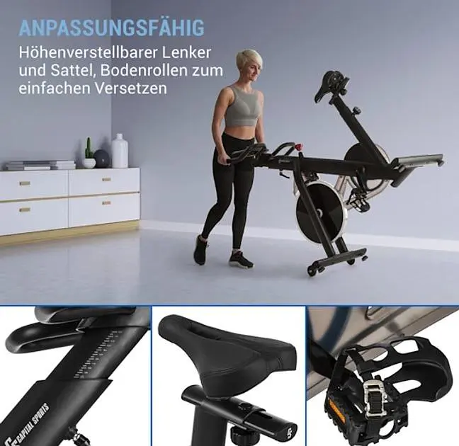 Велотренажер CAPITAL SPORTS Evo Race (10034918) - фото 4