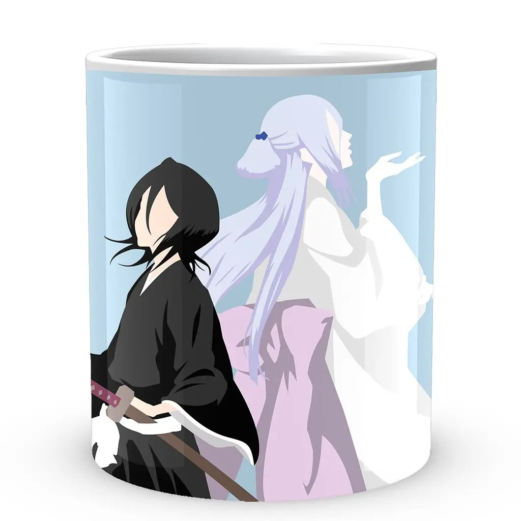 Кружка GeekLand Блещ Bleach Рукия Кучики BL.02.040 330 мл белая - фото 2