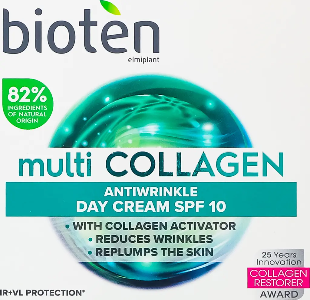 Денний крем для обличчя Bioten Multi Collagen Antiwrinkle Day Cream SPF10 з колагеном 50 мл - фото 7