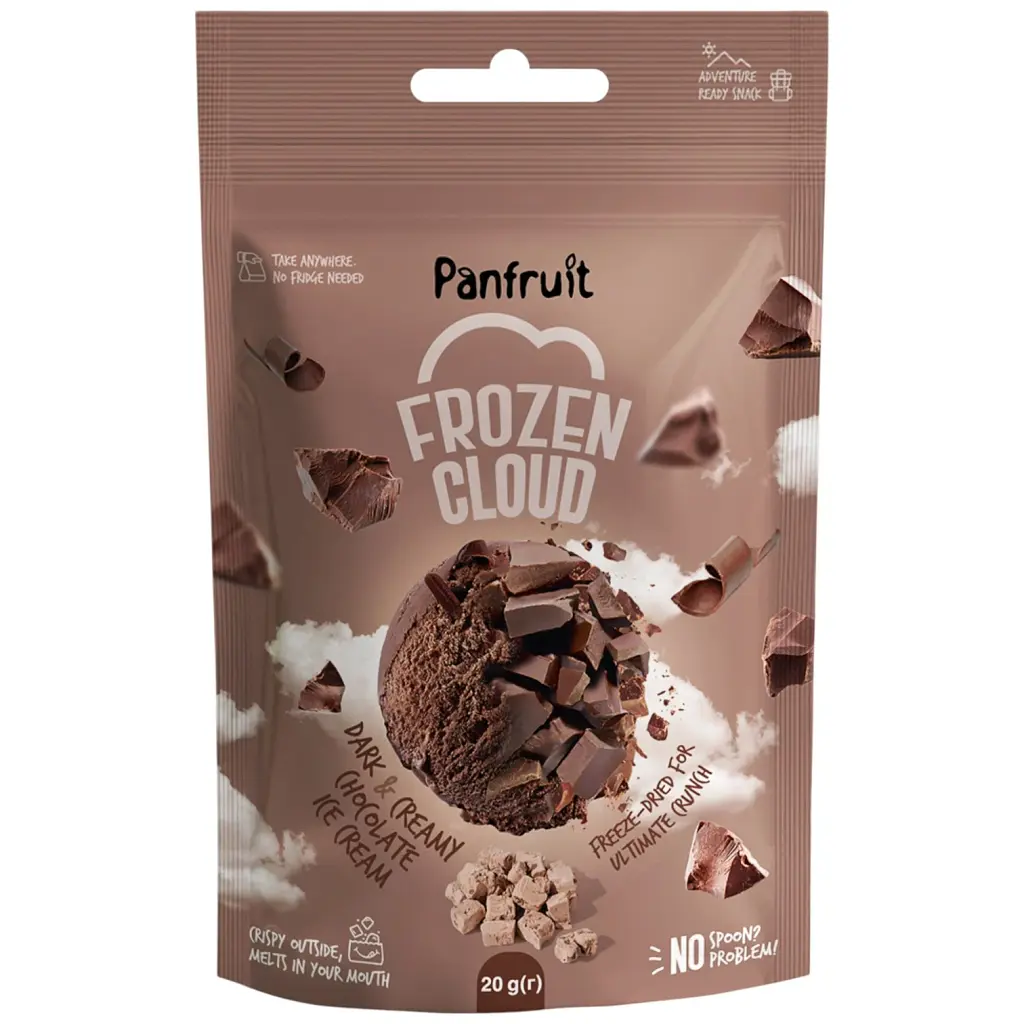 Набор сублимированное мороженое Panfruit Шоколадное 20 г + сублимированное мороженое Panfruit Пломбир 20 г - фото 2