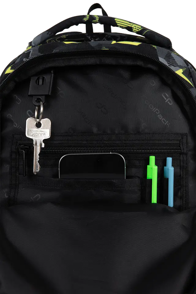 Рюкзак CoolPack Jerry Dinopark 19 л 39х28х19 см чорний (F029966) - фото 4