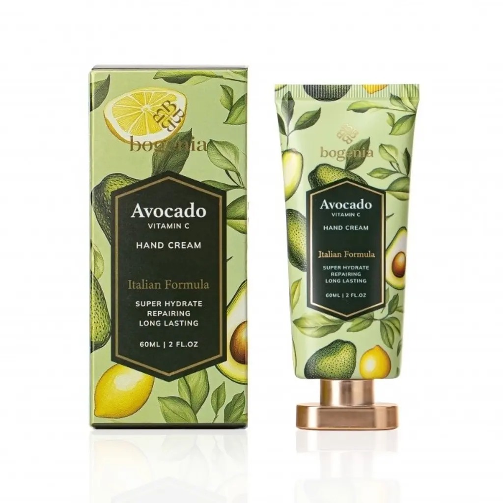 Крем для рук Avocado + Vitamin C Hand Cream Bogenia BG447 №001, 60 мл