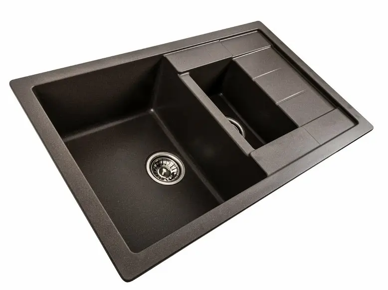 Кухонна мийка VALESO 7850W TOSKANA матова Темна скеля (SP000047524) - фото 4