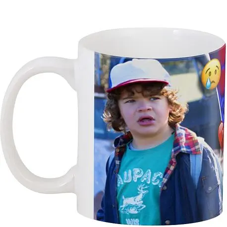 Кружка GeekLand Очень странные дела Gaten Matarazzo Dustin ST.01.026.588 330 мл белая - фото 2