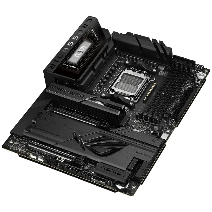 ASUS Материнська плата ROG CROSSHAIR X870E DARK HERO sAM5 X870E 4xDDR5 M.2 HDMI USB Type-C Wi-Fi BT ATX - фото 4