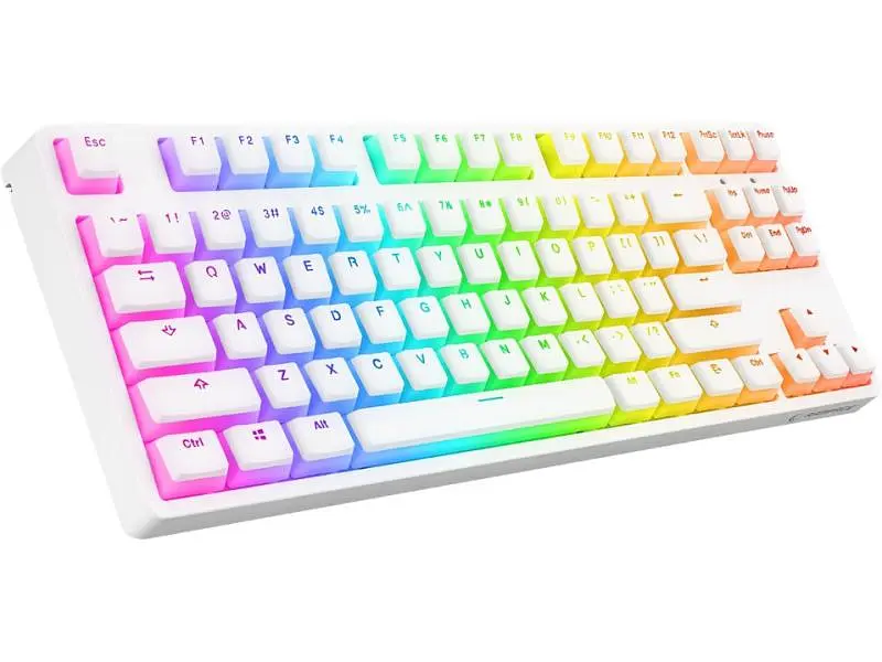 Клавіатура Rampage TKL GHOST White (KB-R136) - фото 4