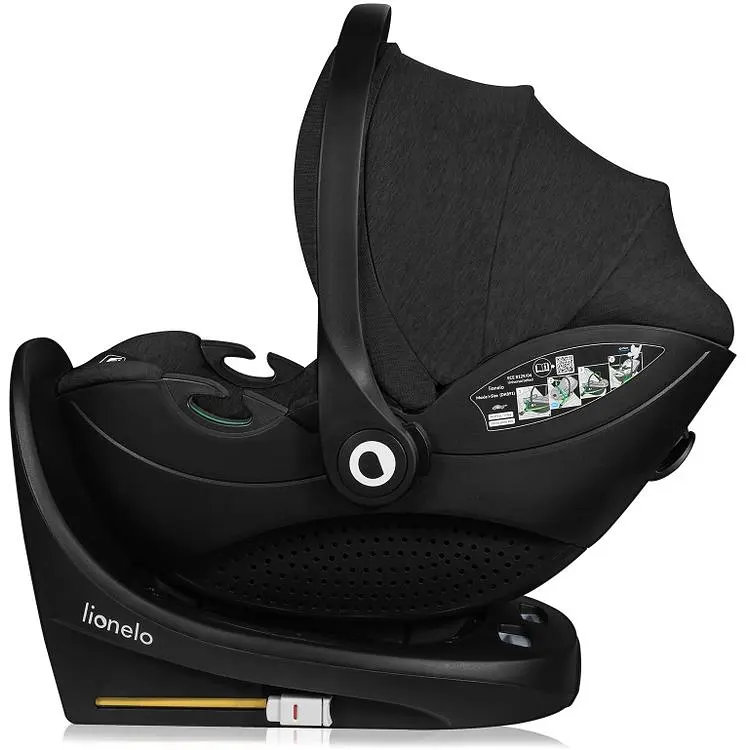 Автокрісло Lionelo Moxie i-size black carbon (LO-MOXIE I-SIZE BLACK CARBON) - фото 2