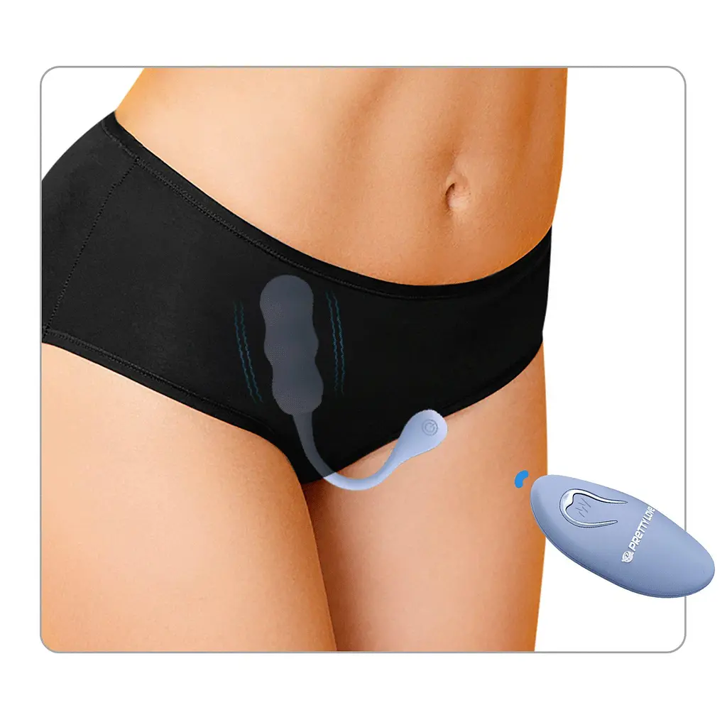 Виброяйцо Pretty Love Leshy 18.6 см голубой - фото 10