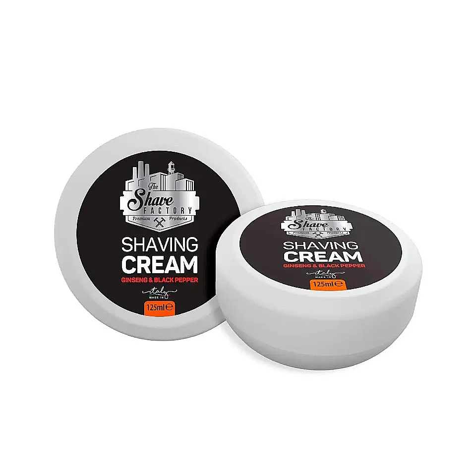 Крем для гоління The Shave Factory Ginseng & Black Pepper 125 мл - фото 3