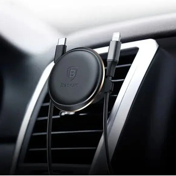 Автодержатель Baseus Magnetic Air Vent Car черный (SUGX020001)  - фото 5