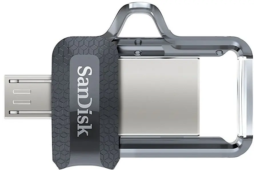 USB флеш-накопичувач SanDisk Ultra Dual 64GB USB-A + microUSB 3.0 OTG (SDDD3-064G-G46) [64719] - фото 5