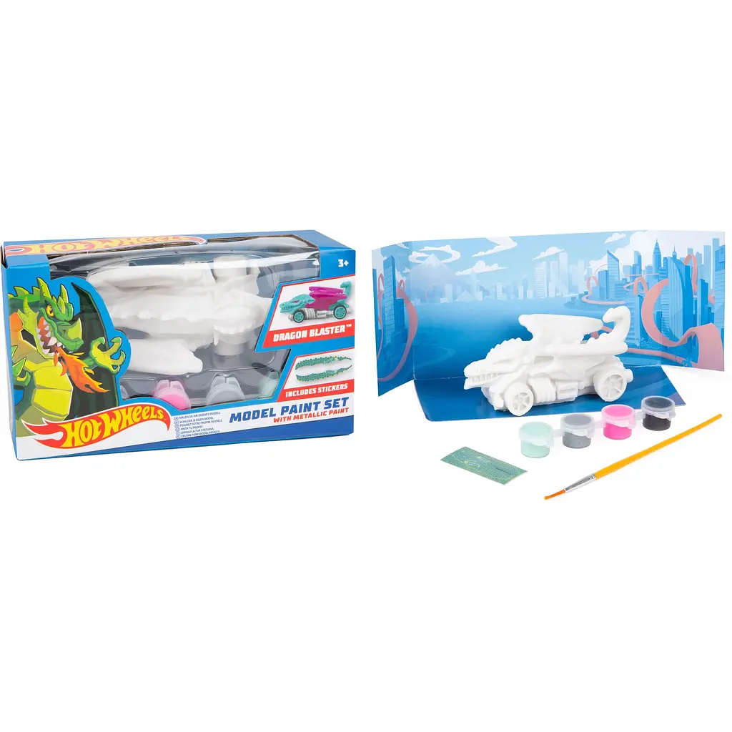 Моделька для розфарбовування Hot Wheels в асортименті (60-0037) - фото 4