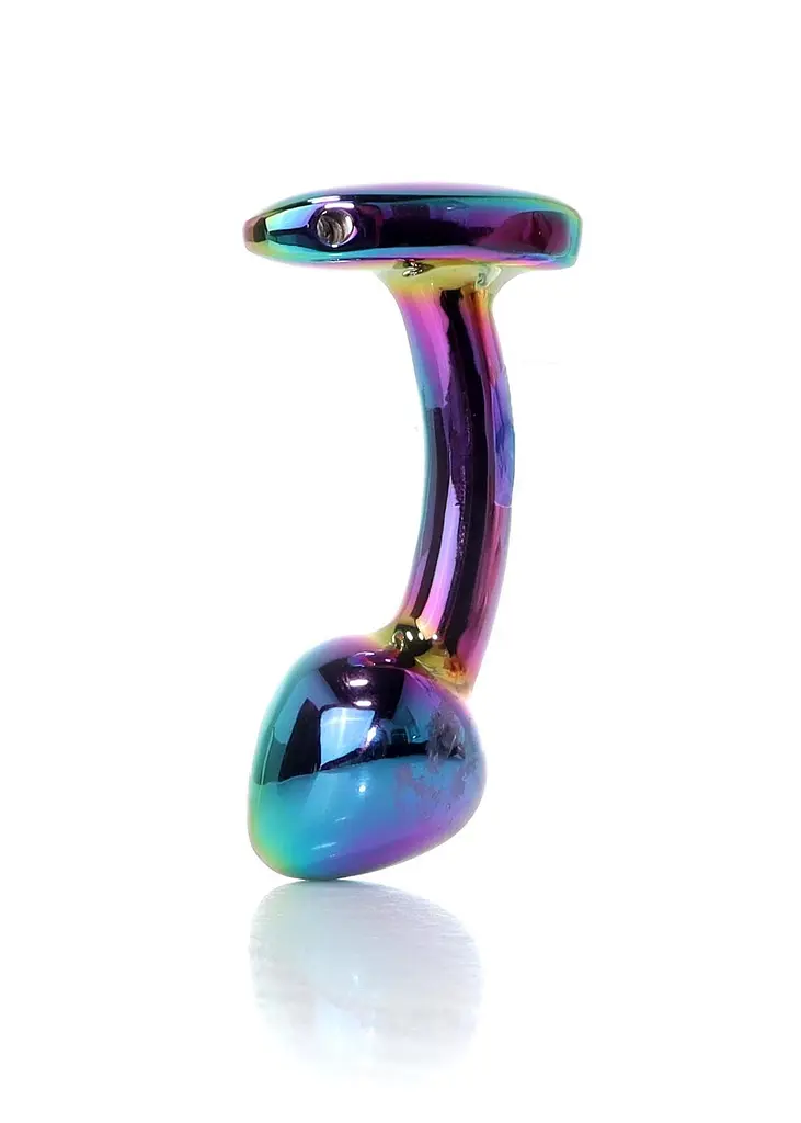 Анальна пробка B-Series Jewellery Multicolour Curved Plug S