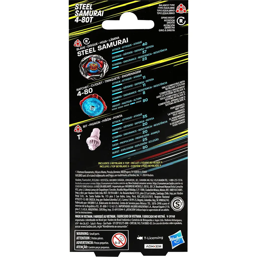 Іграшка-дзиґа Hasbro Beyblade X Booster Pack Set (F9590_G0188) - фото 3