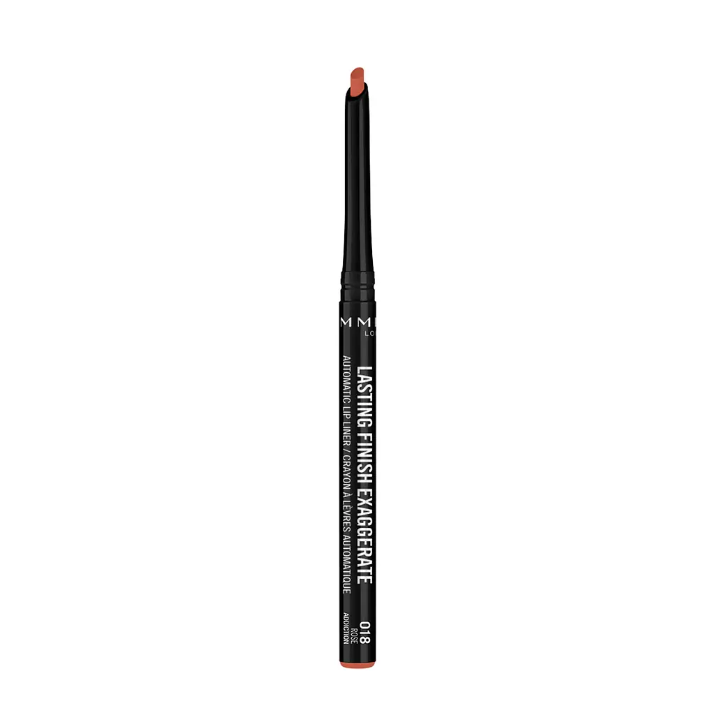Карандаш для губ Rimmel Lasting Finish Exaggerate тон 018 (Rose Addiction) 0.35 г (8000019858677) - фото 3