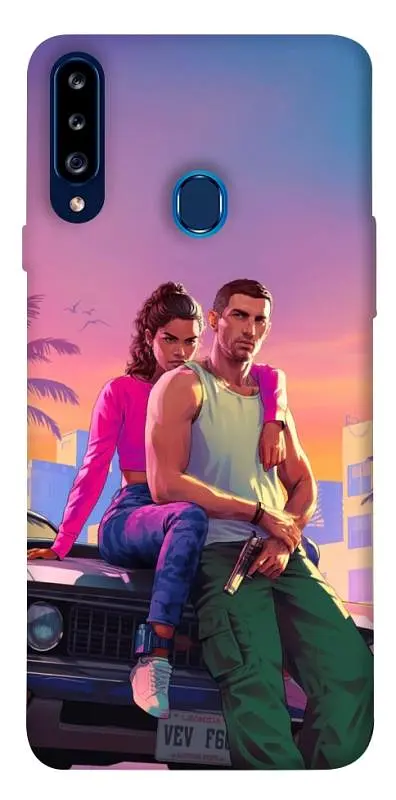 TPU чохол Demsky GTA VI Heroes для Samsung Galaxy A20s