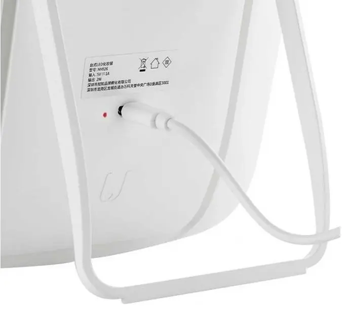 Косметичне дзеркало Jordan&Judy LED Makeup Mirror White (NV026) - фото 3