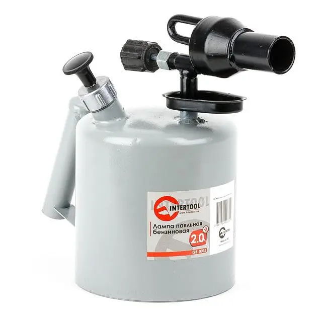 Лампа паяльна бензинова 2.0 л INTERTOOL GB-0033, Intertool 83949