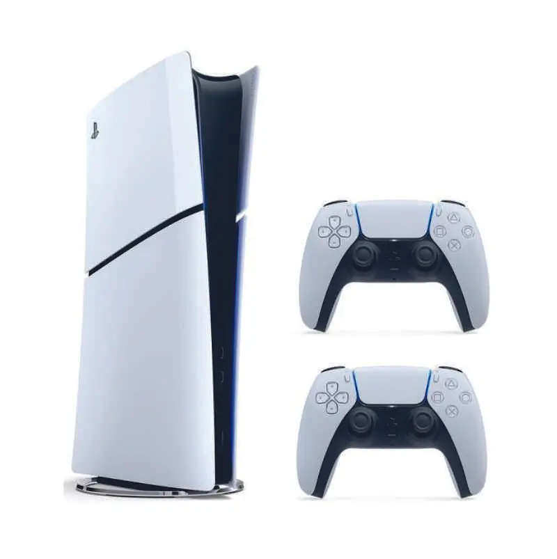 Консоль Sony PlayStation 5 Slim Digital Edition 1TB + 2 Геймпада бездротових DualSense White + гарантія Б/В - фото 2