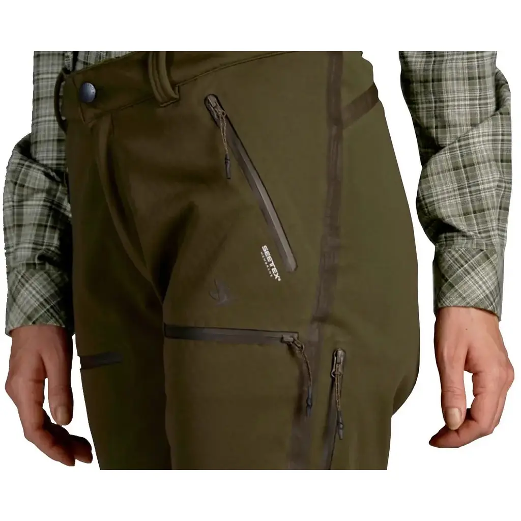Брюки Seeland Hawker Advance Women 36 зеленые - фото 4