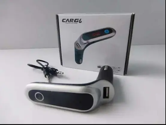 Автомобільний FM Модулятор трансмітер для авто з Bluetooth MP3 UKC AUX CARG 6 - фото 3