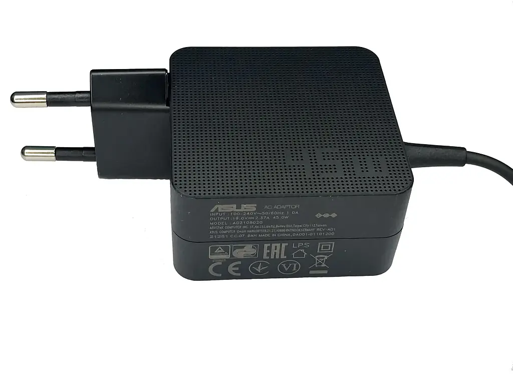 Блок живлення (зарядка) для ноутбука Asus 45W (19V 2,37А 4,0ммx1,35мм) AD2108020 [NEW Gen] від Asus, 45W, 19V, 2.37A, 4,0ммx1,35мм - фото 4