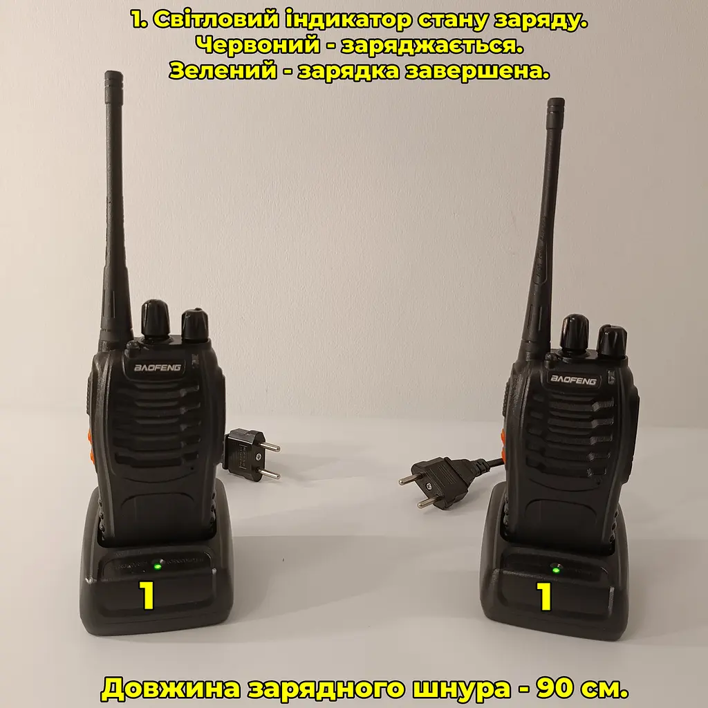Комплект з двох рацій Baofeng BF-888S - фото 4