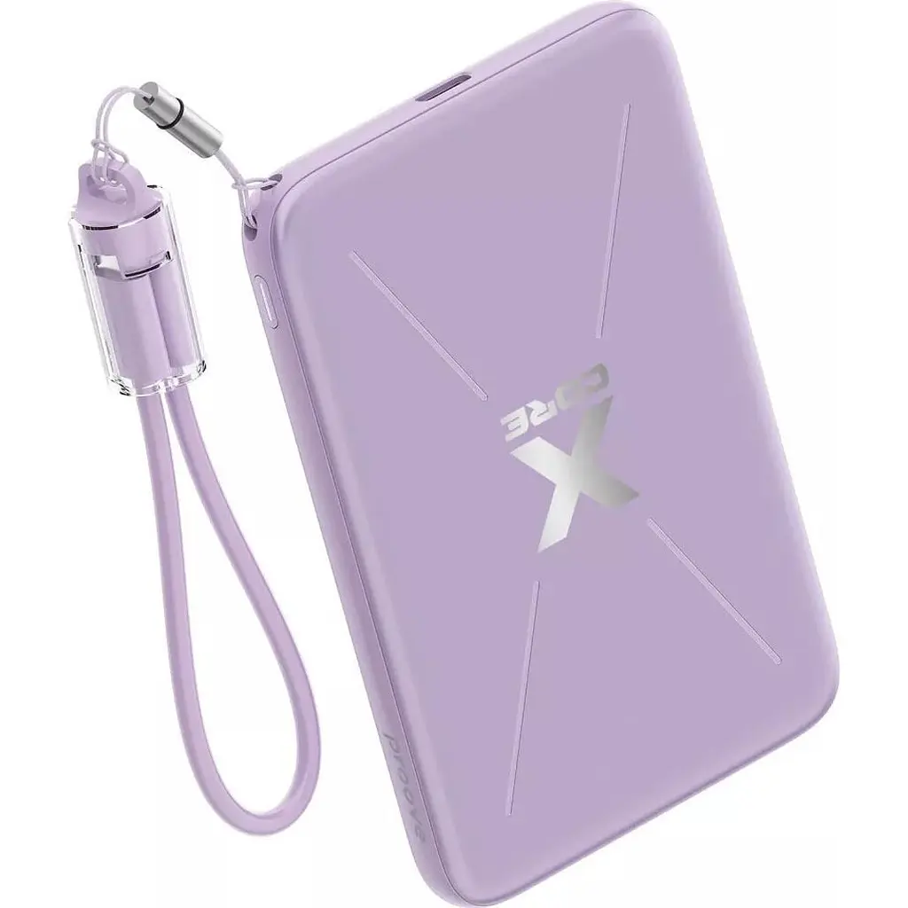 Зовнішній акумулятор Proove X-Core 5000mAh 20W Purple (PNXC20010009) [156330] - фото 5