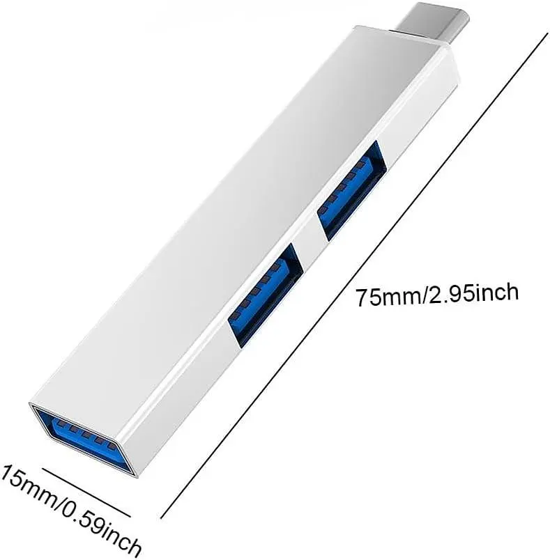 Адаптер перехідник GT Type-C 3.1 на USB 3.0 Сірий (С051250) - фото 4