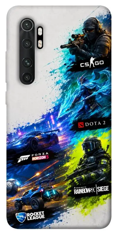 TPU чохол Demsky Full Throttle для Xiaomi Mi Note 10 Lite