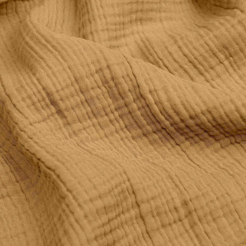 Наволочка Cosas Mustard муслінова 40х60 см гірчична (08Muslin_Mustard_40x60) - фото 2