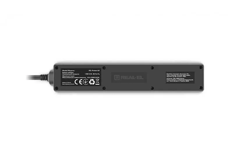 Фильтр питания REAL-EL RS-Protect M 3м Black (EL122300028) - фото 3