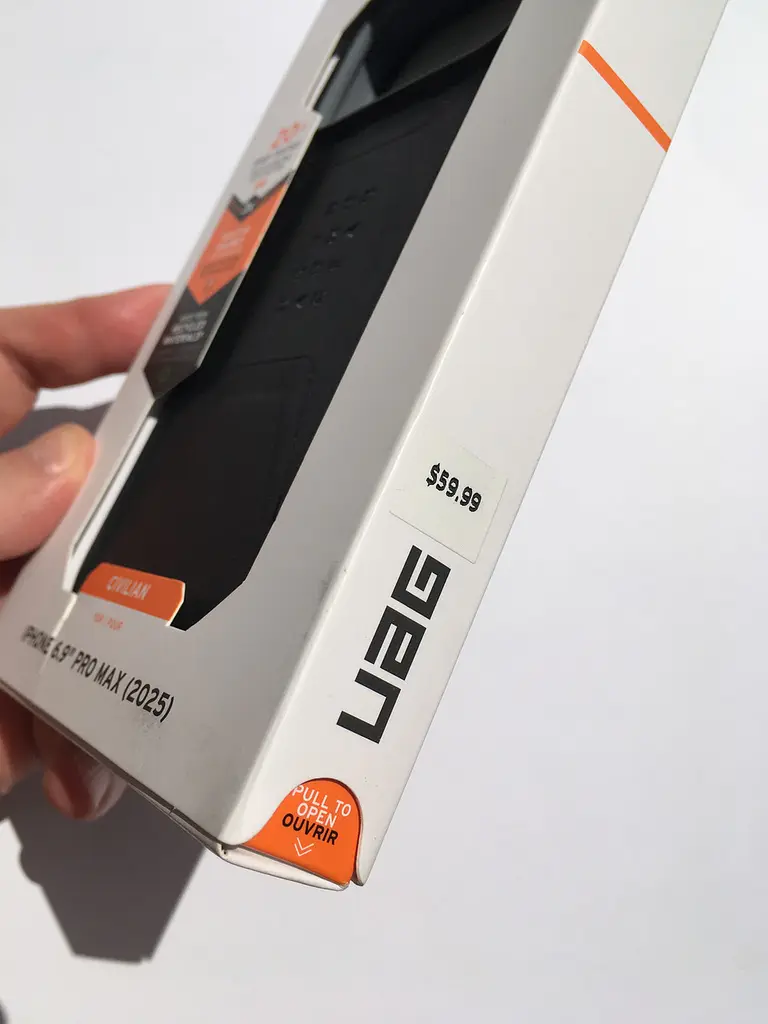 Чохол протиударний UAG Civilian MagSafe для iPhone 17 Pro Max Black 114546114040 - фото 2