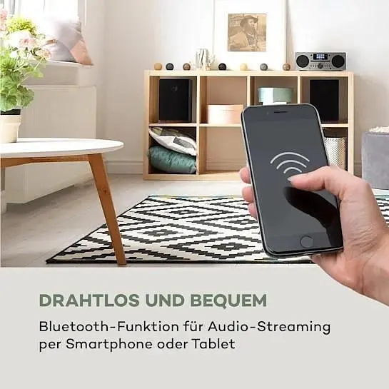 Стереосистема интернет-радио Auna Harvard (10034089) - фото 3