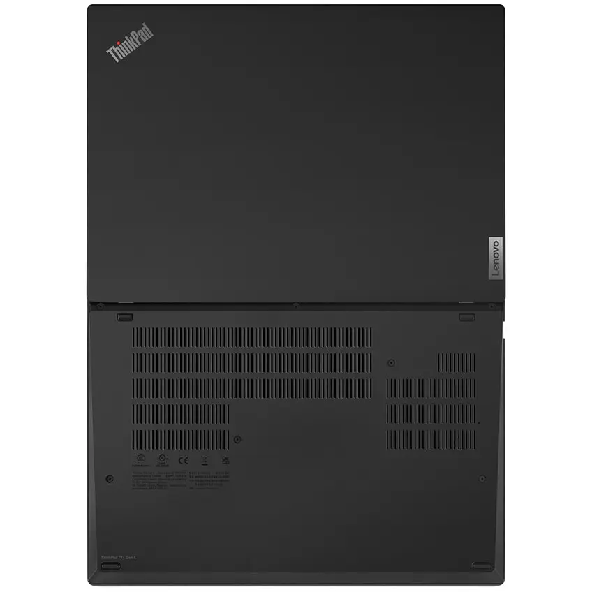 Ноутбук Lenovo ThinkPad T14 Gen 4 з процесором Intel Core i5-1335U pana la 4.6 GHz, 14", WUXGA, IPS, 16GB, 512GB SSD, Intel UHD графікою, Windows 11 Pro, Thunder чорний, 3y Courier or Carry- - фото 7