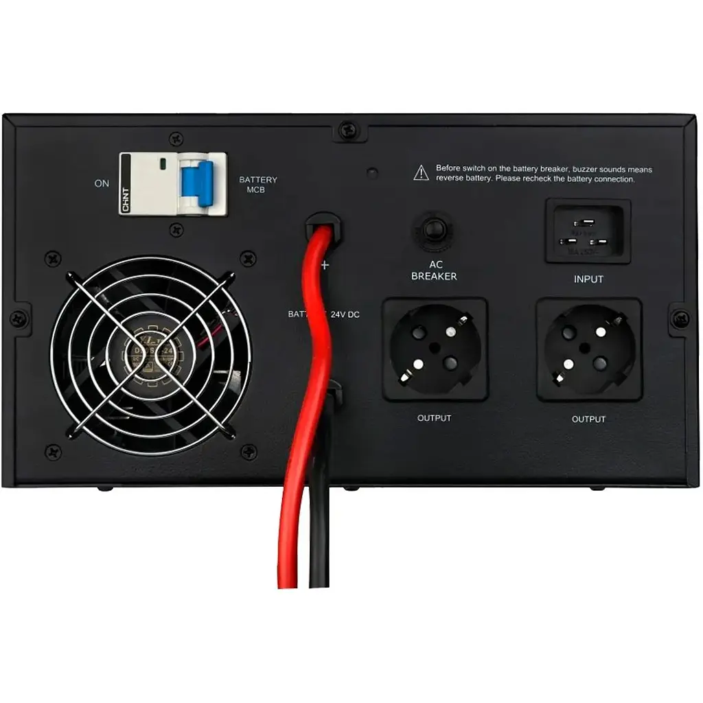 Джерело безперебійного живлення LogicPower LPE-B-PSW-430VA+ (300Вт)1-15A, з правильною синусоїдою 12V - фото 3