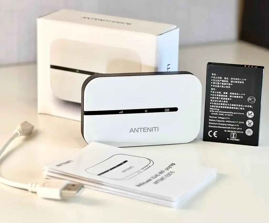 4G LTE WI-FI роутер ANTENITI AN5576 АКБ 4500mAh - фото 4