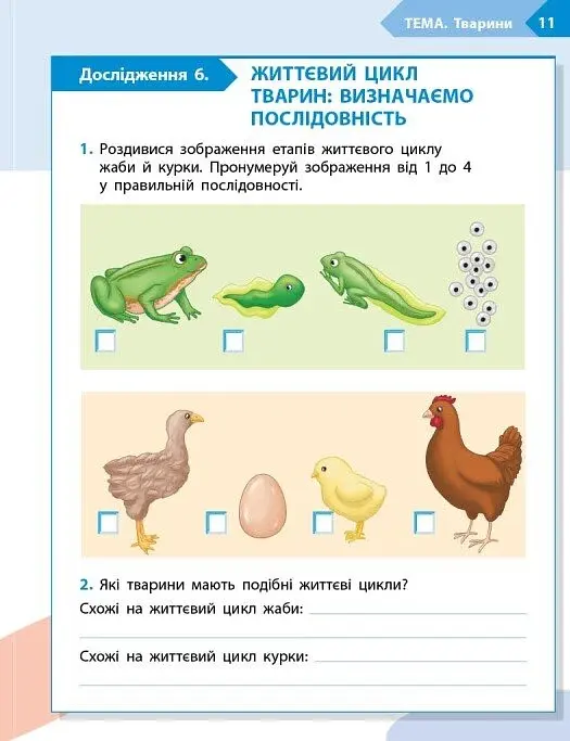 STEM-Старт. Зошит для учня. Наука про життя. 3 клас - фото 6